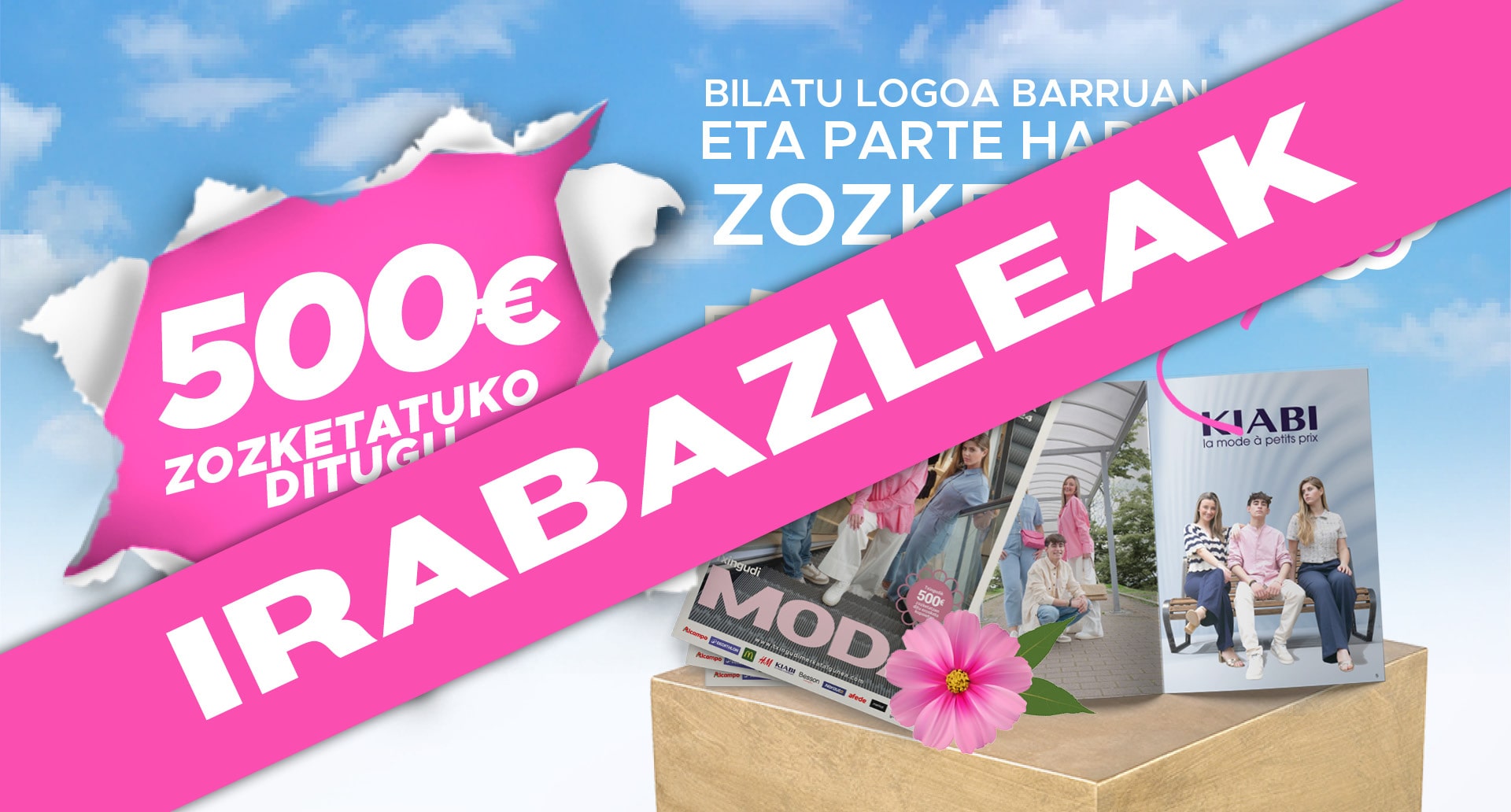 Udaberri-udako moda katalogo zozketaren irabazleak